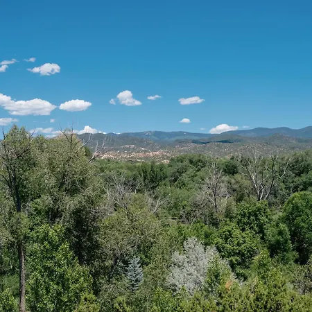 Tesuque Outpost Casita E & F Views In Holiday home