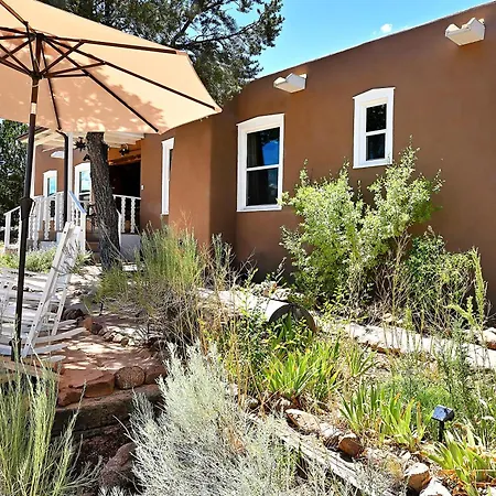 Tesuque Outpost Casita E & F Views In Holiday home Santa Fe