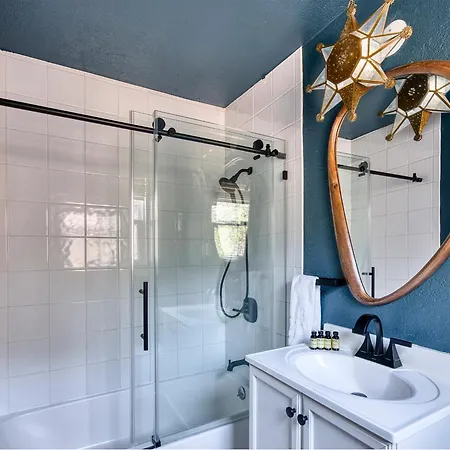 Tesuque Outpost Casita E & F Views In Holiday home Santa Fe